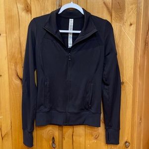 Alo Yoga Black Contour Jacket